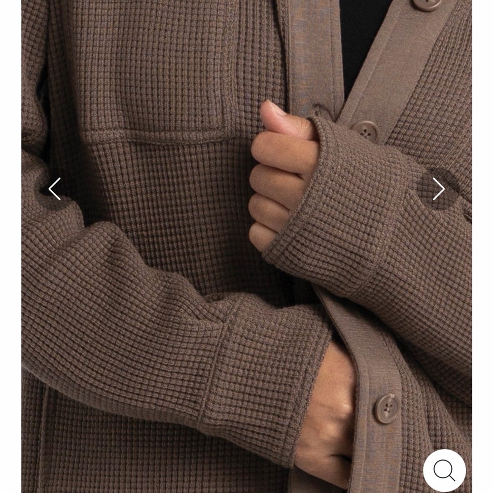 Woolx Oaklynn Waffle Shacket - image 3